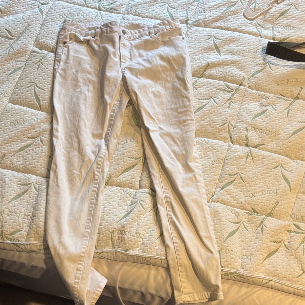 Michael Kors White Skinny Jeans